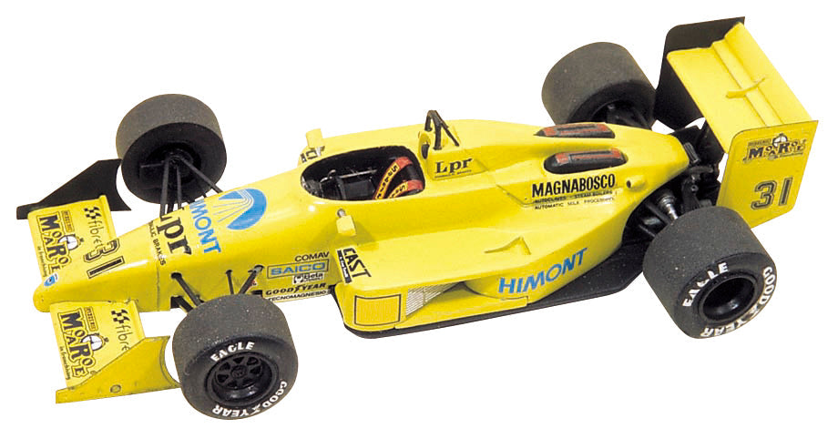 Tameo - TMK075 Coloni Cosworth CF188 - 1988 - White Metal Car Kit - Scale 1:43, Made in Italy
