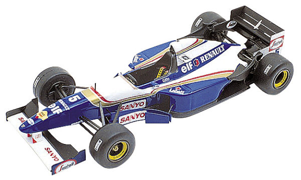 Tameo - TMK209 Williams FW-17b Renault - 1995 - White Metal Car Kit - Scale 1:43, Made in Italy