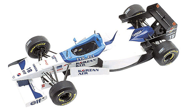 Tameo - TMK223 Terrell 024 Yamaha- 1976 - White Metal Car Kit - Scale 1:43, Made in Italy