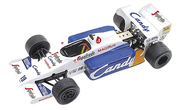 Tameo - TMK227 Toleman Tg-184 Hart - 1984 - White Metal Car Kit - Scale 1:43, Made in Italy