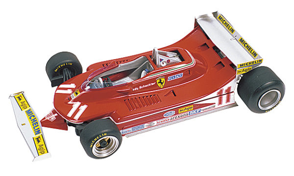 Tameo - TMK241 Ferrari 312T4 - 1979 - White Metal Car Kit - Scale 1:43, Made in Italy