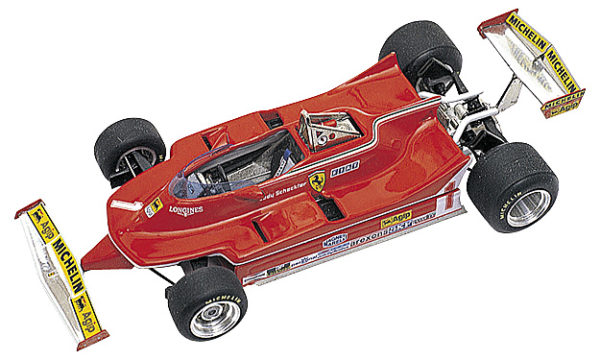 Tameo - TMK248 Ferrari 312T5 - 1980 - White Metal Car Kit - Scale 1:43, Made in Italy