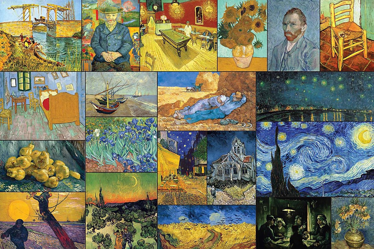 Tomax - 1000pc Van Gogh Selection