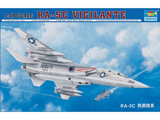 Trumpeter - Ra-5C Vigilante 1:48