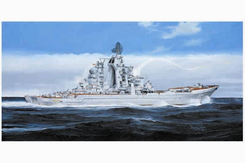 Trumpeter - Ushakov Ex-Kirov Cruiser 1:350