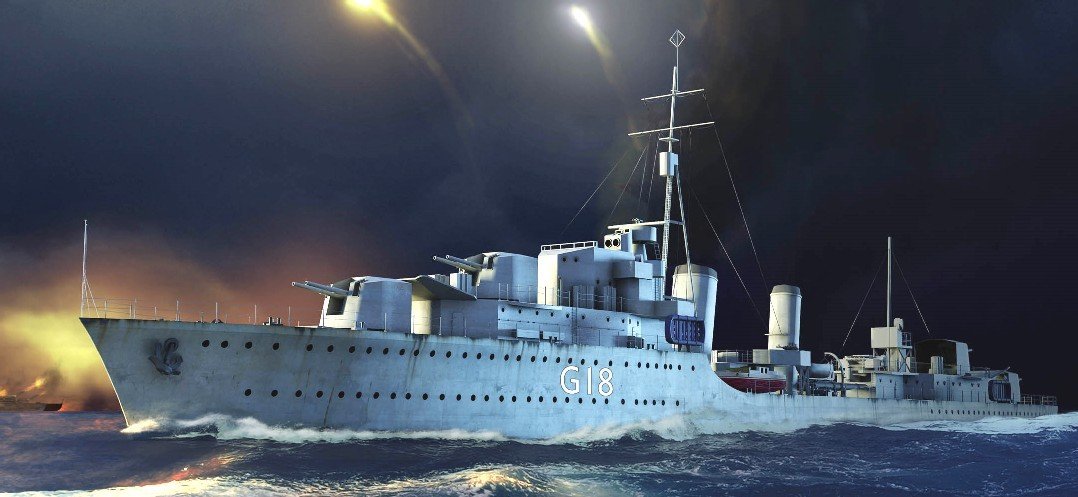 Trumpeter - HMS ZULU BRITISH DESTROYER:350