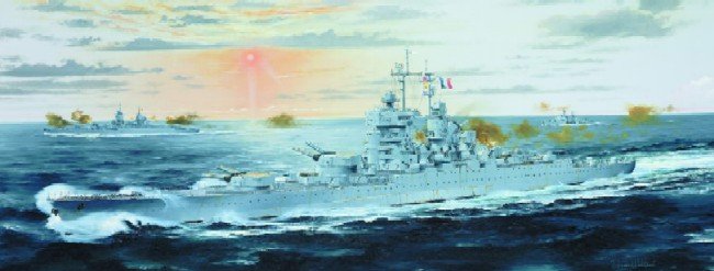 Trumpeter - J BART FRENCH BATTLESHIP 1:700