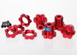 Traxxas - Wheel hubs,splined,17mm(4)