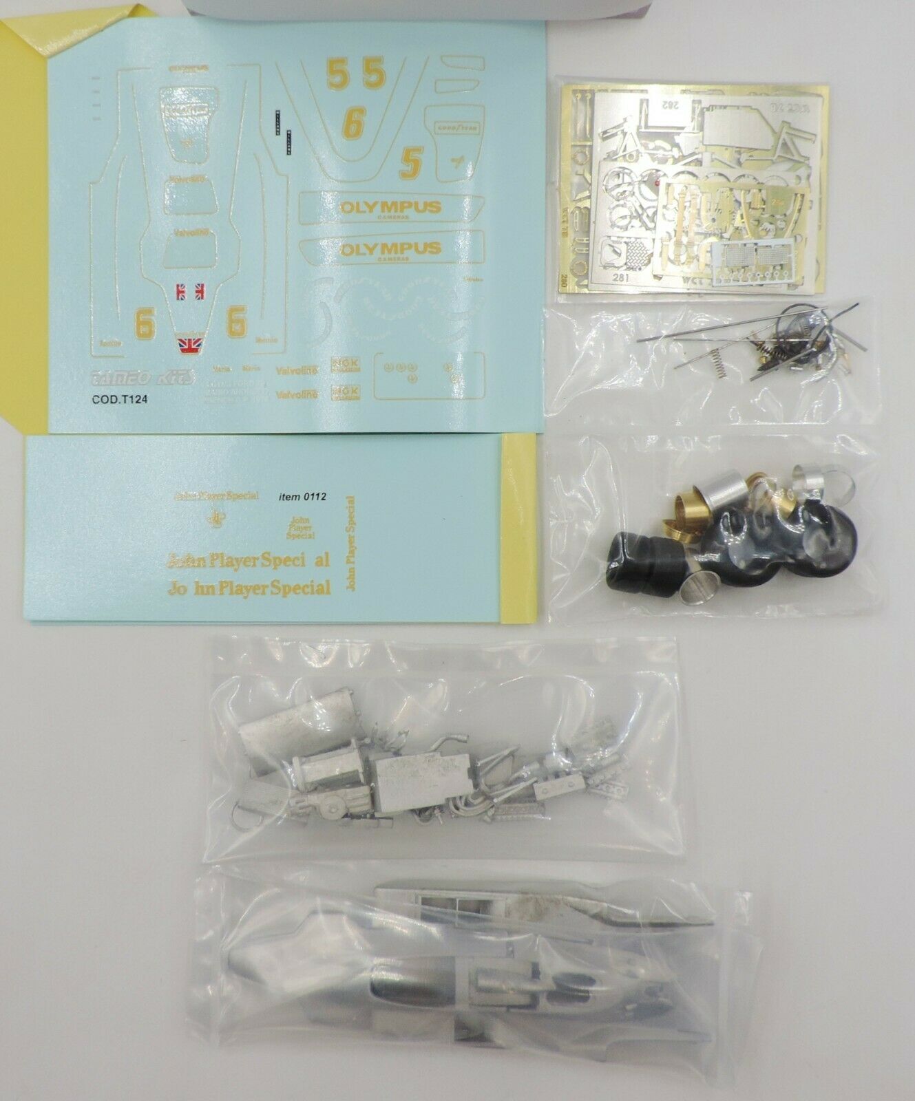 Tameo - WCT 078 Lotus Ford 79 - White Metal Car Kit - Scale 1:43, RP-GB