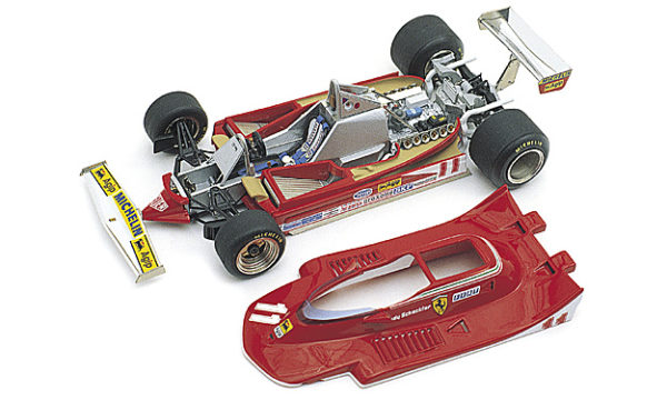 Tameo - WCT079 Ferrari 312T4 - 1979 Italian Grand Prix - White Metal Car Kit - Scale 1:43, Made in Italy