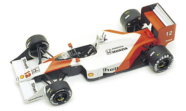 Tameo - WCT088 McLaren MP4/4 Honda - 1988 Japanese Grand Prix - White Metal Car Kit - Scale 1:43, Made in Italy