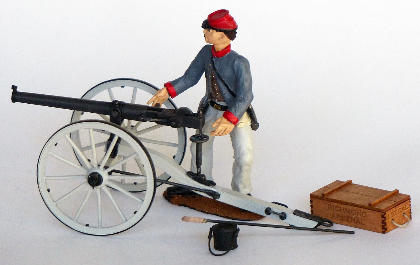 Guns of History Breech Loading Williams Gun 1862 1:16 Scale Wood & Metal Kit