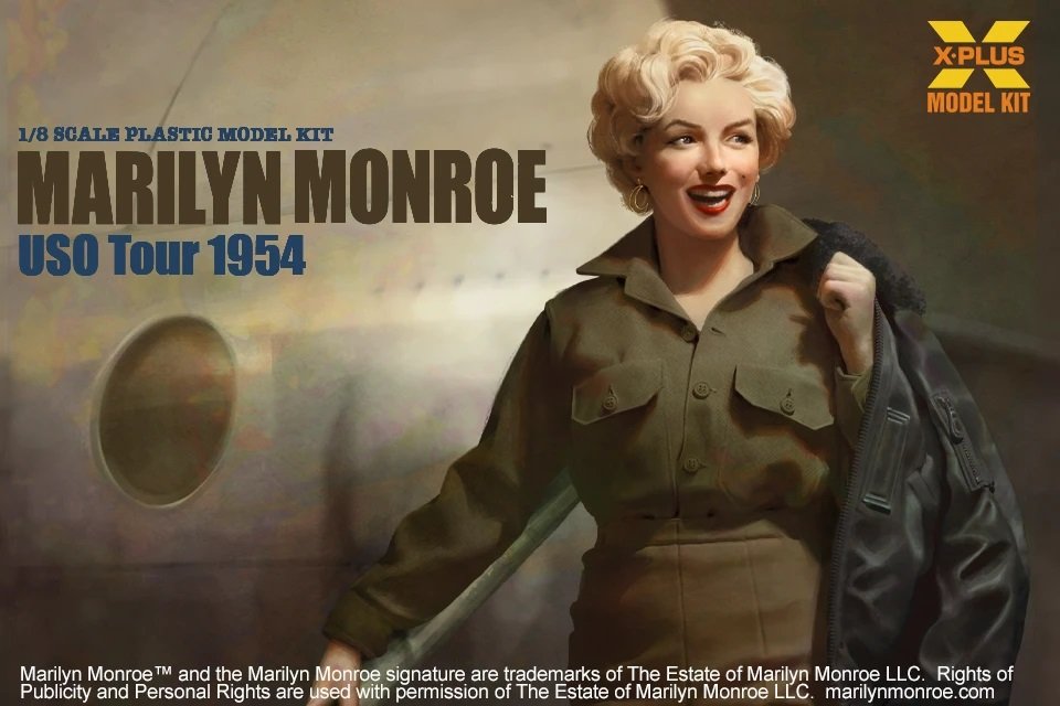 X-Plus - 1:8 Marilyn Monroe 1954 USO Tour