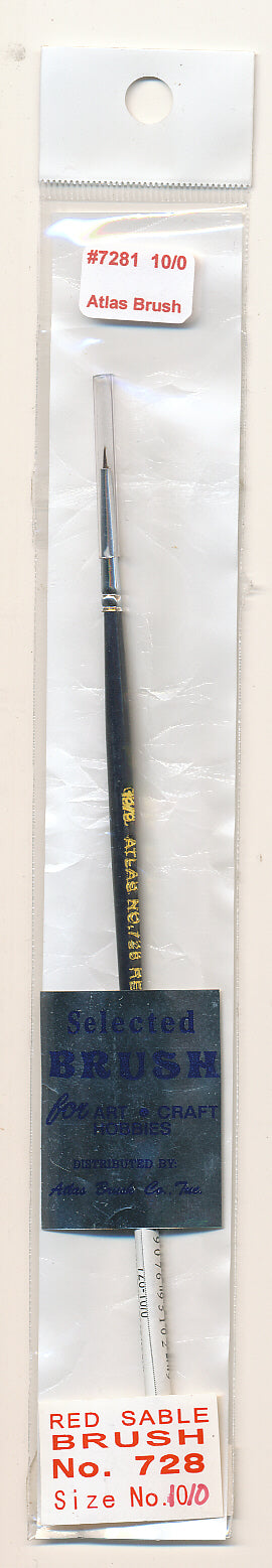 10/0 Fine Red Sable Brush