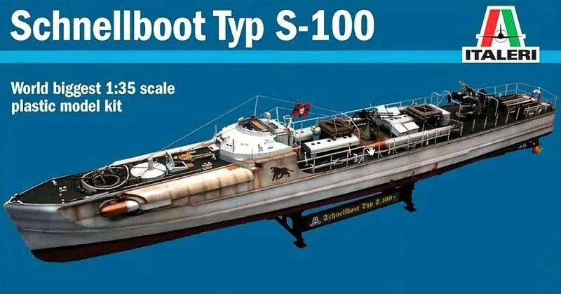 Italeri - 5603s SCHNELLBOOT S - 100 - PREMIER EDITION 1/35 Scale