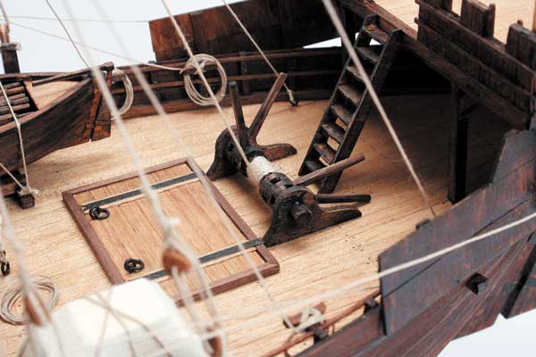 Dusek-Mamoli - Hansa COG (Hanse Kogge) 14th Century Model Ship Kit D003 - Scale 1:72