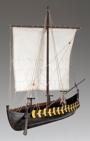 Dusek-Mamoli - D006 Viking Gokstad - Plank-On-Frame Wood Ship Model Kit - 1:35 Scale - 610 mm (24") Long