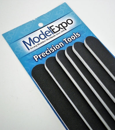 Emery Sanding Sticks (2-Sided 80/100 Grit) -7 x 3/4" Washable 40 Pack