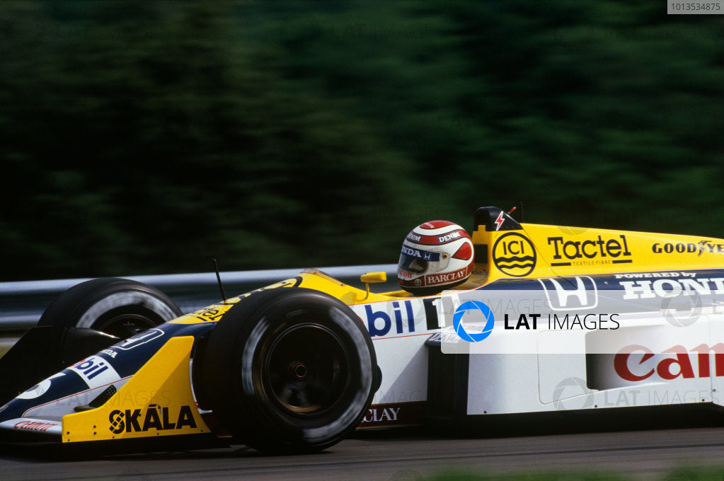 Tameo - WCT087 Williams FW11B Honda - 1987 Hungarian Grand Prix - White Metal Car Kit - Scale 1:43, Made in Italy