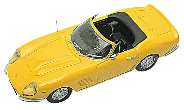 Tameo - TMK 001 Ferrari 275 GTB/4 Road Car - Spyder Nart Stradale 1966 - White Metal Car Kit - Scale 1:43, Made in Italy