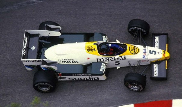 Tameo - SLK032 Williams FW09 Honda - 1984 - White Metal Car Kit - Scale 1:43, Made in Italy