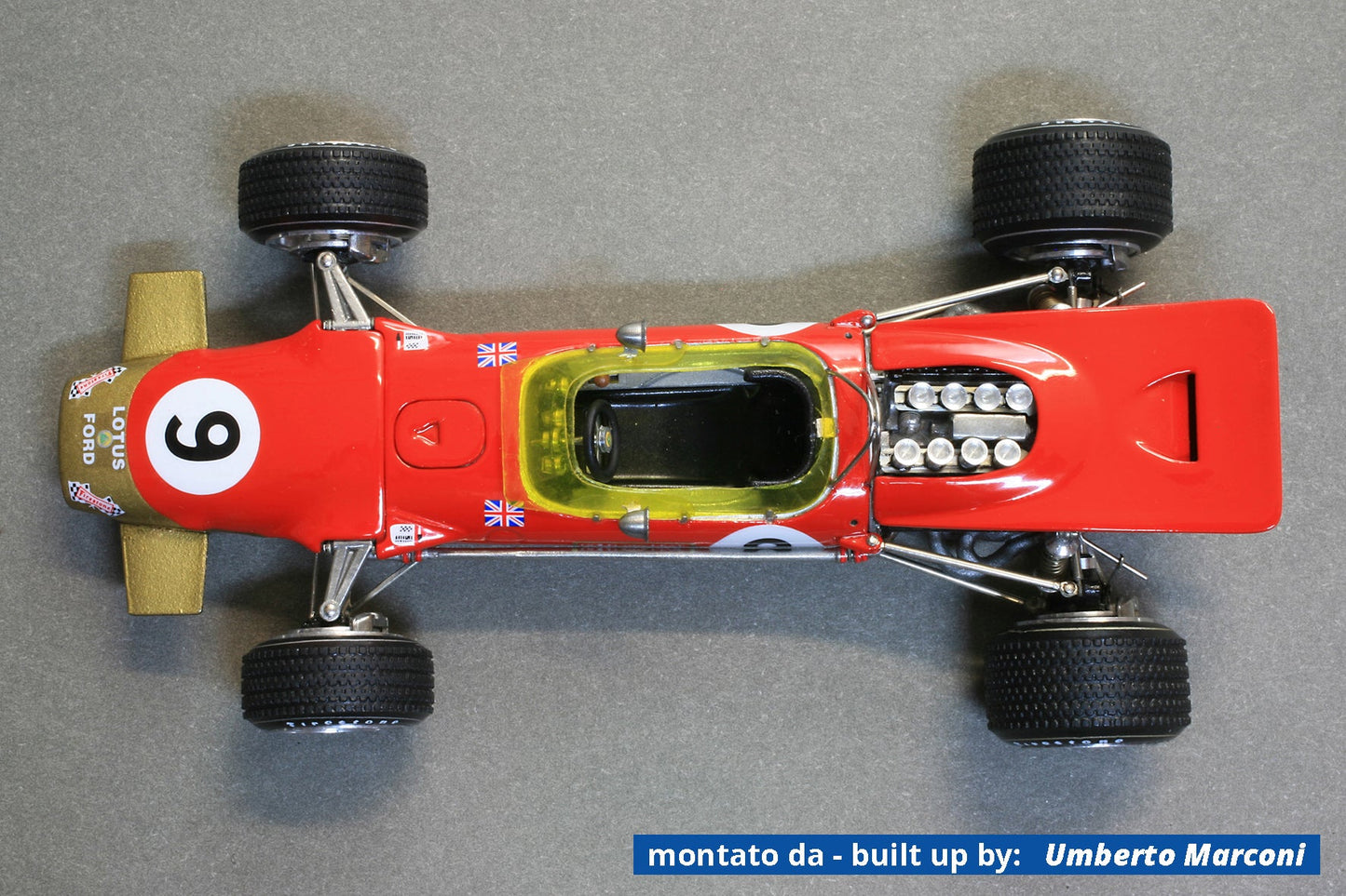 Tameo - WCT068 Lotus 49B Ford Monaco GP 1968 Scale 1:43