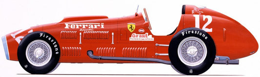 Tameo - TMK439 1952 Ferrari 375 Indianapolis Alberto Ascari with number 12