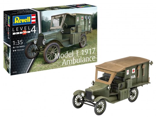 Revell - Model T 1917 Ambulance 1:35 Scale