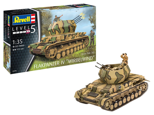 Revell - Flakpanzer IV Wirbelwind 1:35 Scale