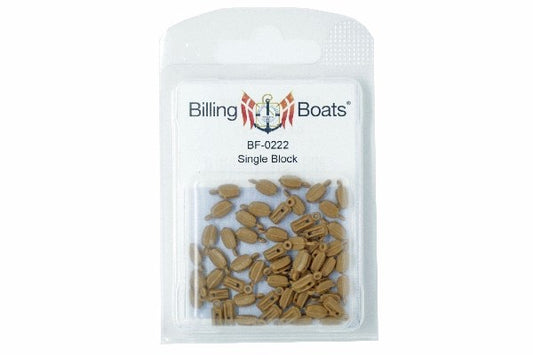 Billing Boats - Billings Boats Single Block 7mm (50qty)
