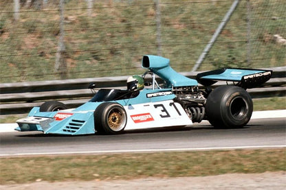 Tameo - SLK099 Brabham BT-42 Ford Cosworth - 1974 Belgian/Austrian/Italian G.P. - White Metal Car Kit - Scale 1:43, Made in Italy