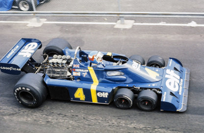 Tameo - TMK208 Tyrrell P-34 Ford- 1976 - White Metal Car Kit - Scale 1:43, Made in Italy