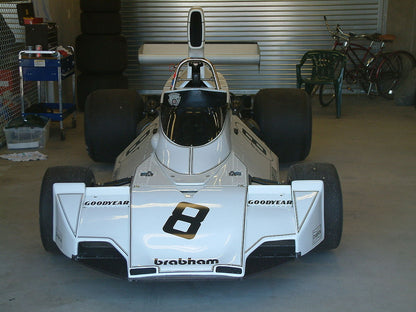 Tameo - TMK324 Brabham BT-44 Ford - 1974 - White Metal Car Kit - Scale 1:43, Made in Italy