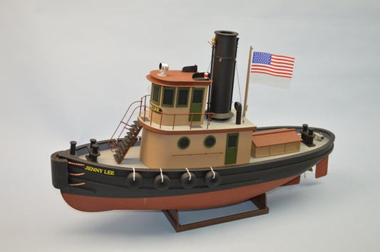 Dumas - #1268 JENNY LEE HARBOR TUGBOAT Model Ship Kit Scale 1:32