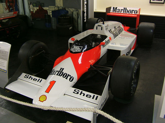 Tameo - TMK289 McLaren MP4/3 TAG - 1987 - White Metal Car Kit - Scale 1:43, Made in Italy