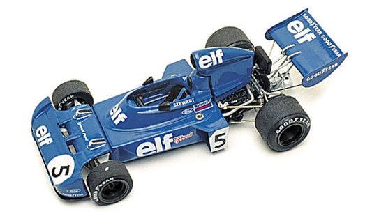 Tameo - WCT073 Tyrrell 006 Ford - 1973 Italian Grand Prix - White Metal Car Kit - Scale 1:43, Made in Italy