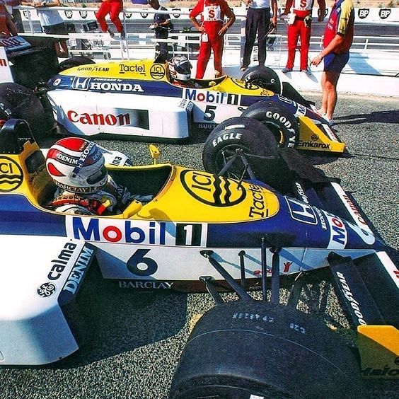 Tameo - TMK054 Williams Honda FW11b 1987 - White Metal Car Kit - Scale 1:43, Made in Italy