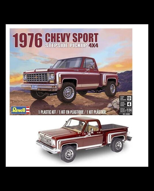 Revell - 1:24 76 Chevy Sports Stepside Pickup