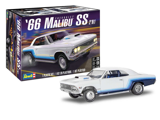Revell - 1966 Chevrolet Malibu SS 1:24 Scale