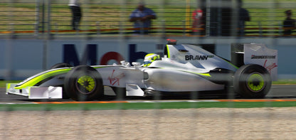Tameo - SLK068 Brawn GP BGP-01 Mercedes - 2009 - White Metal Car Kit - Scale 1:43, Made in Italy