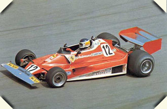 Tameo - TMK404 Ferrari 312T2 - 1977 - White Metal Car Kit - Scale 1:43, Made in Italy
