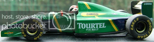 Tameo - TMK186 Larrousse Lh-79 Ford - 1994 - White Metal Car Kit - Scale 1:43, Made in Italy