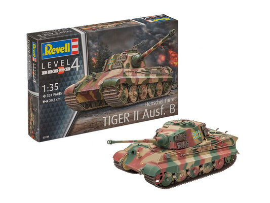 Revell - Tiger II Ausf.B - Henschel Turret 1:35 Scale