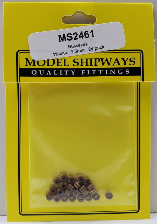 Model Expo - 3.5mm Walnut Bullseye 24 pcs