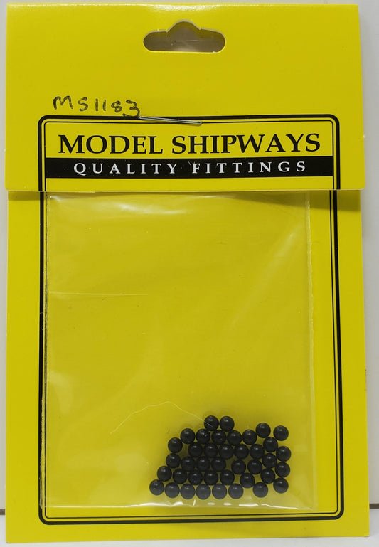 Model Expo - 3mm Cannonball 40 pcs