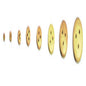 Model Expo - 3/16" (5mm) Boxwood Deadeye 150 pcs