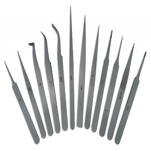 12-Pc. Tweezers Set