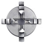 Proxxon - 4-jaw-chuck, self-centering for FD 150/E