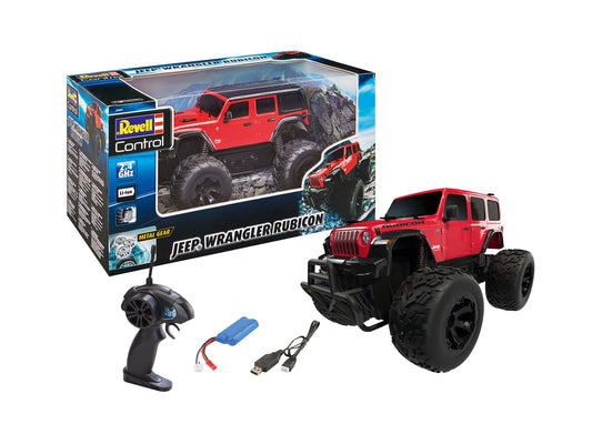 Revell - Jeep Wrangler Rubicon RC Car 1:18 Scale