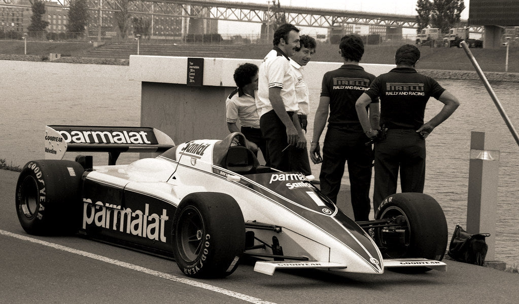 Tameo - Kit CPK001 Brabham BT50 - 1982 Canadian Grand Prix - White Metal Car Kit - Scale 1:43, Made in Italy